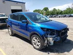 2017 Ford Escape Se Синий vin: 1FMCU0GD1HUD91508