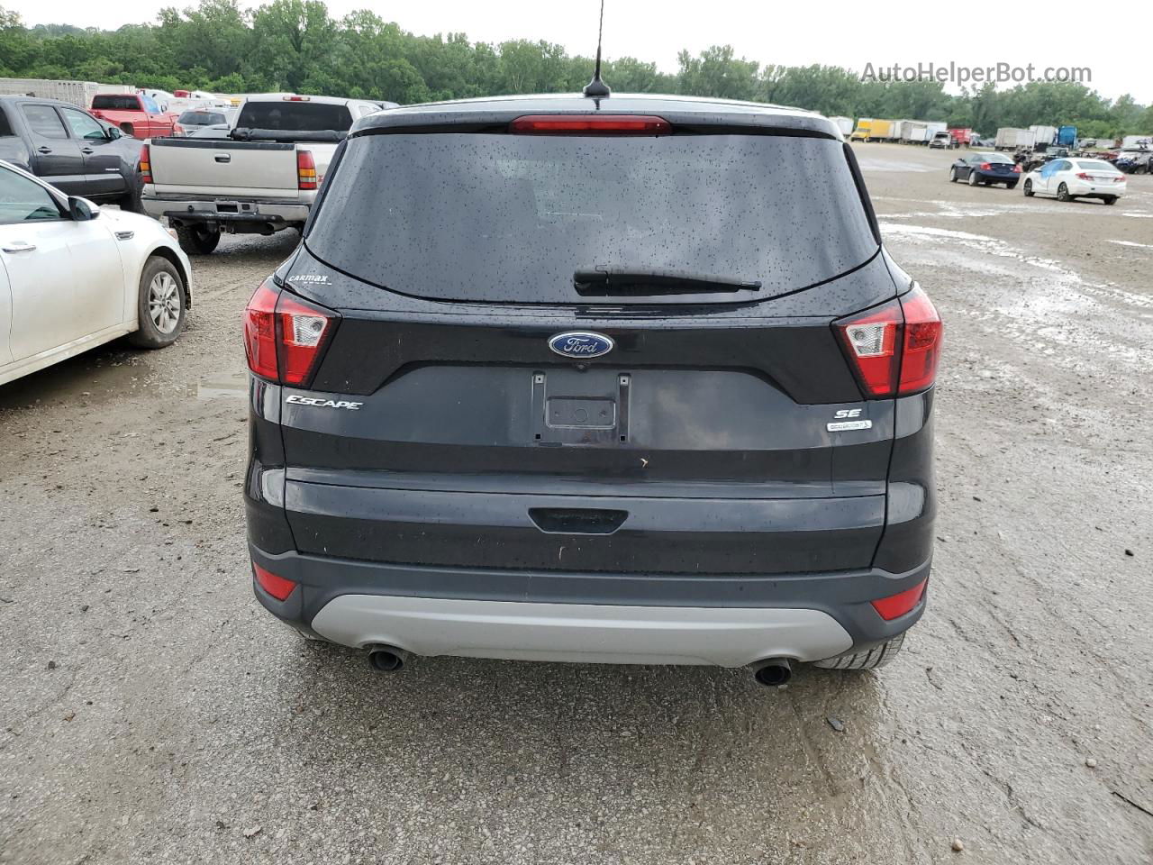 2019 Ford Escape Se Black vin: 1FMCU0GD1KUA05452