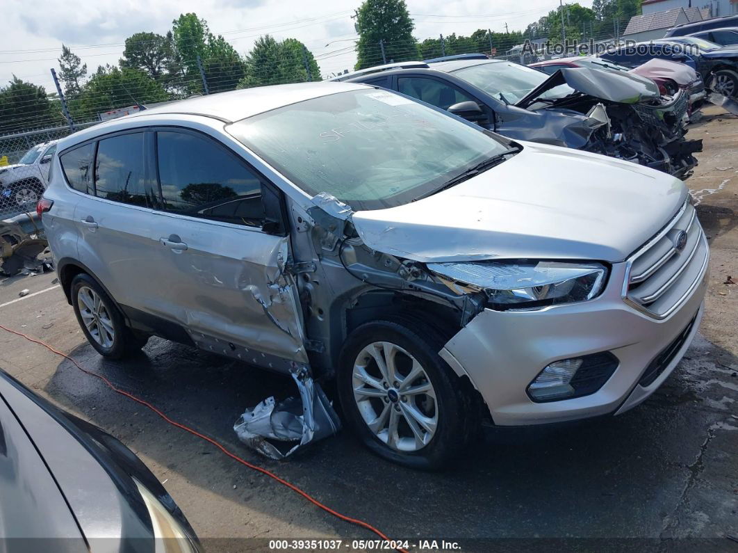 2019 Ford Escape Se Silver vin: 1FMCU0GD1KUA64436