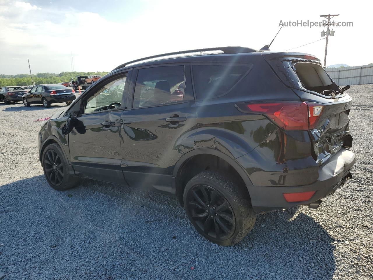 2019 Ford Escape Se Black vin: 1FMCU0GD1KUA64453