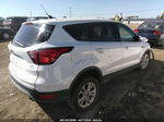 2019 Ford Escape Se White vin: 1FMCU0GD1KUB11299