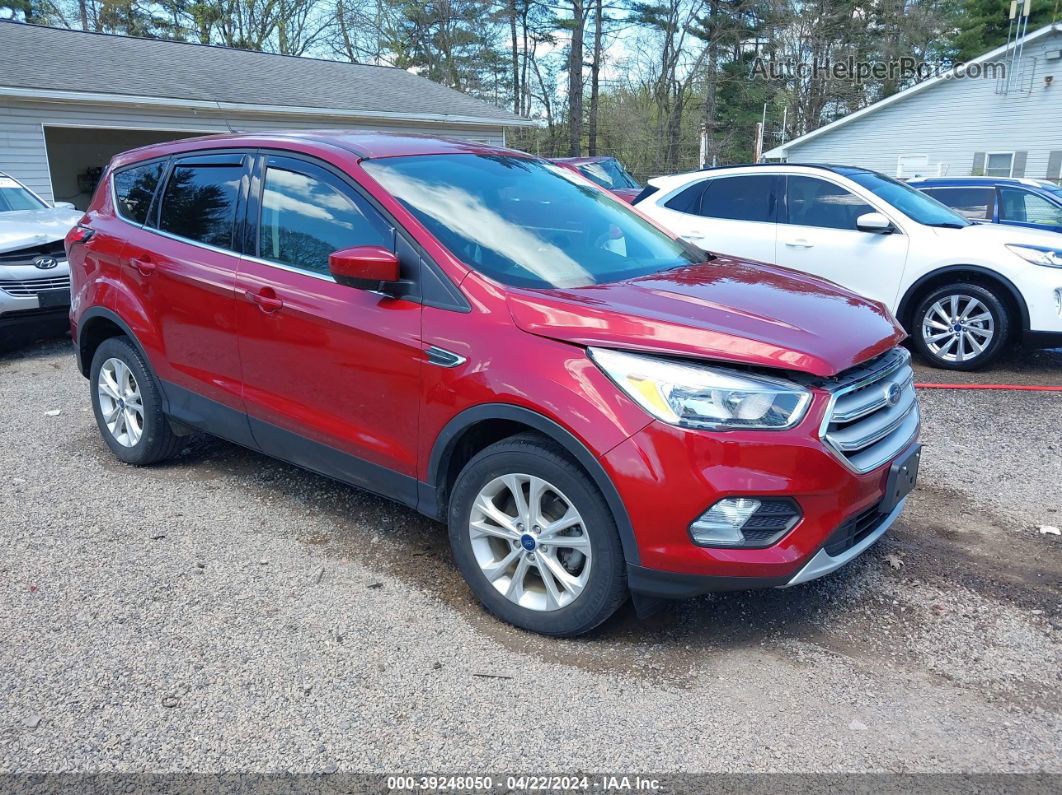 2019 Ford Escape Se Красный vin: 1FMCU0GD1KUB51950