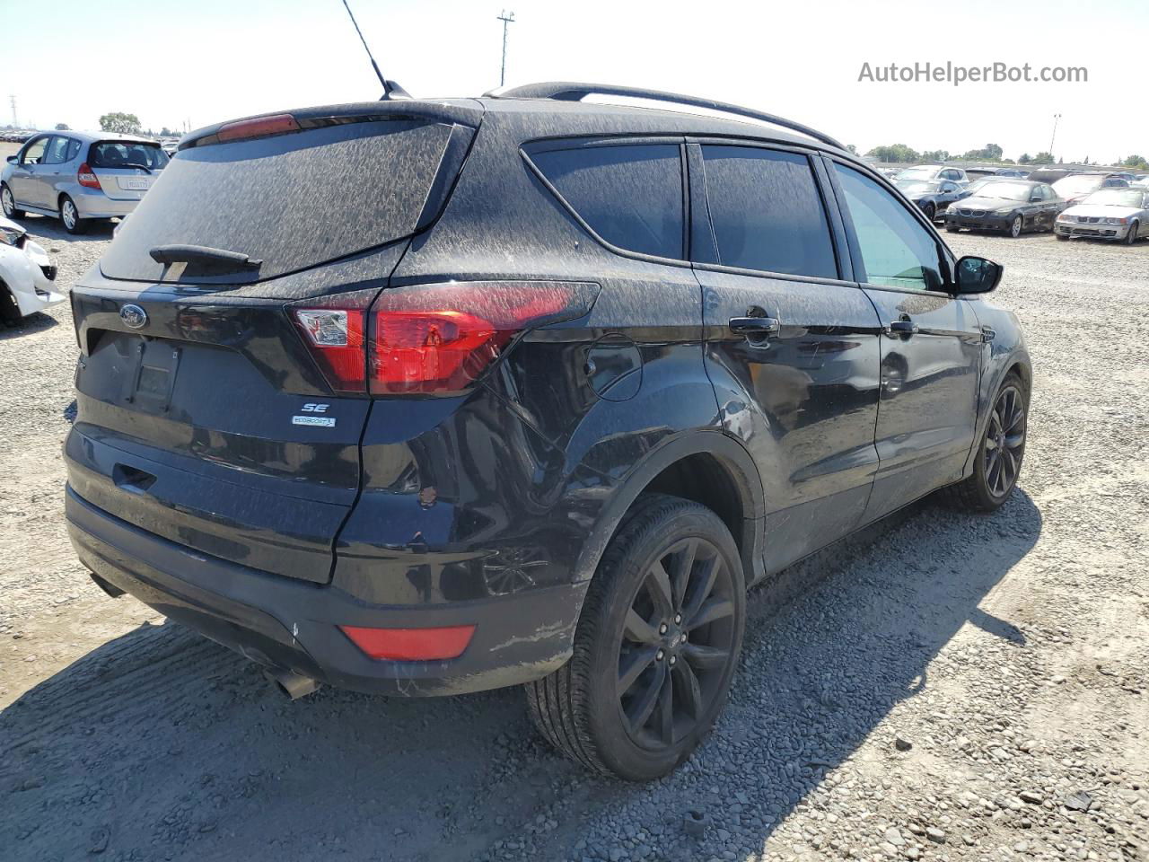 2019 Ford Escape Se Black vin: 1FMCU0GD1KUB79795