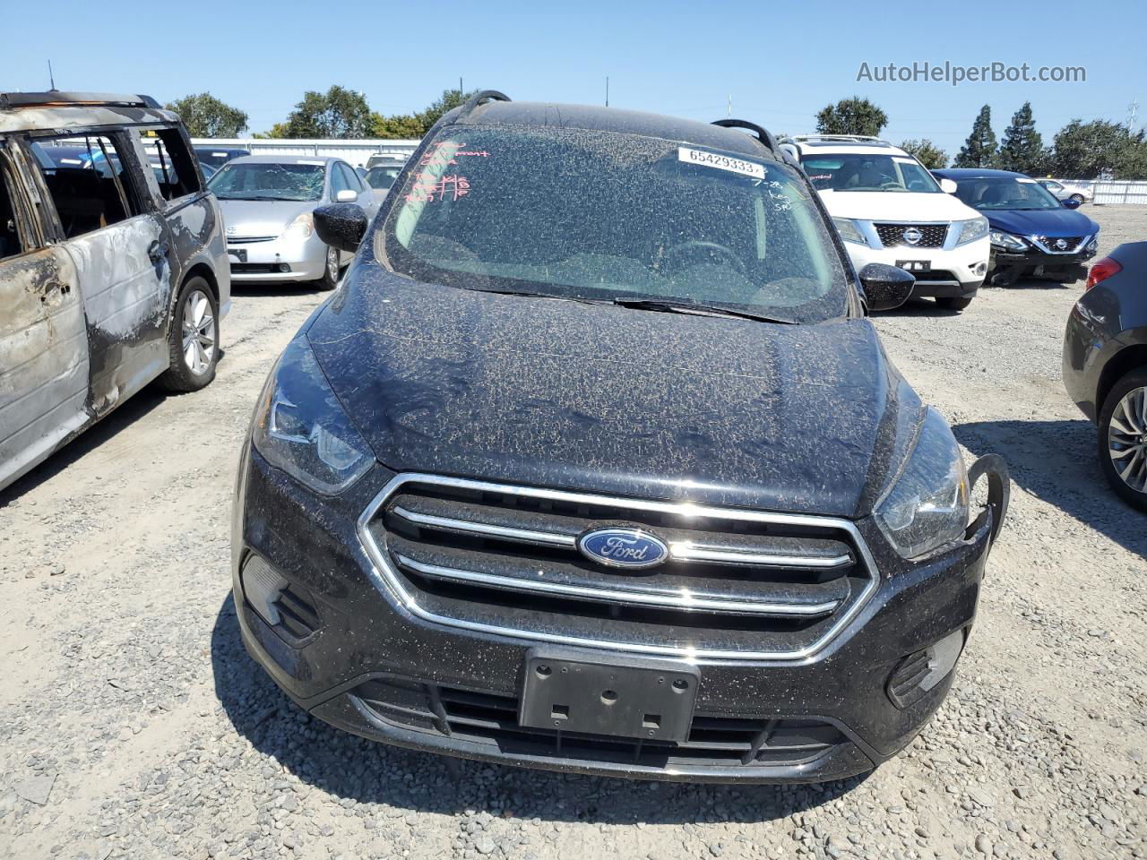 2019 Ford Escape Se Black vin: 1FMCU0GD1KUB79795