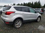 2019 Ford Escape Se Silver vin: 1FMCU0GD1KUC34522