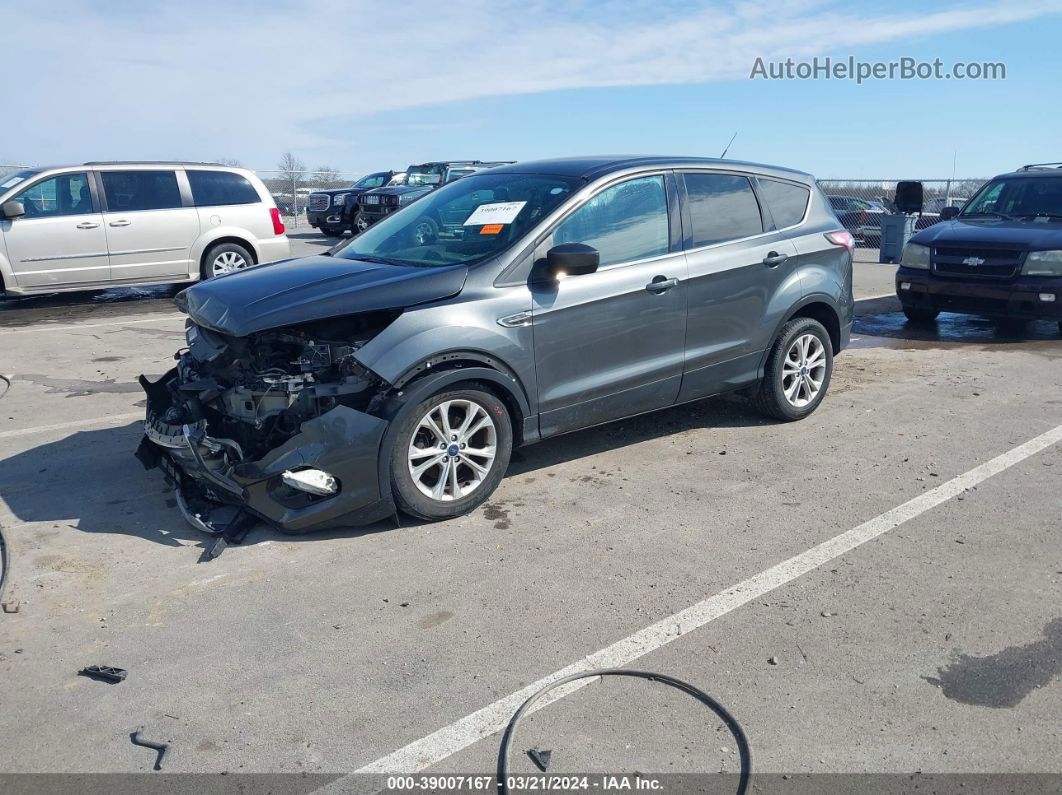 2017 Ford Escape Se Gray vin: 1FMCU0GD2HUA69413