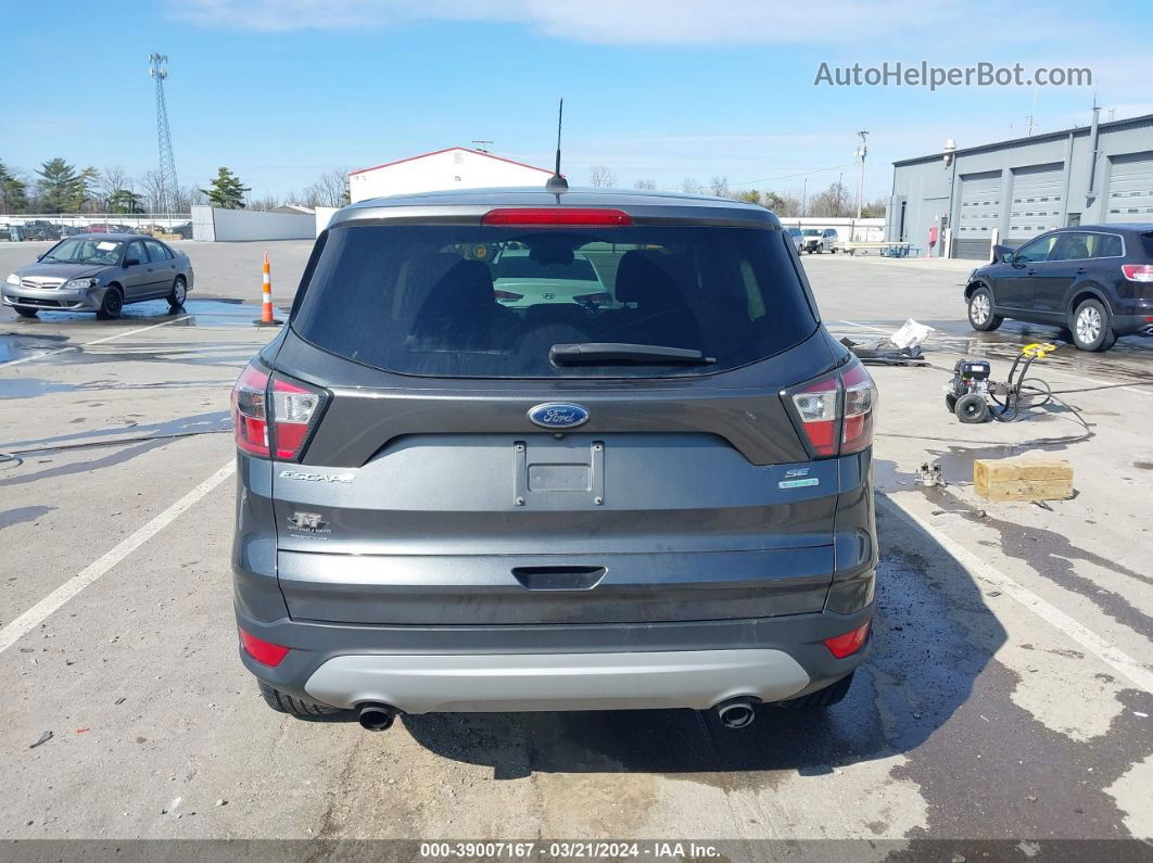 2017 Ford Escape Se Gray vin: 1FMCU0GD2HUA69413