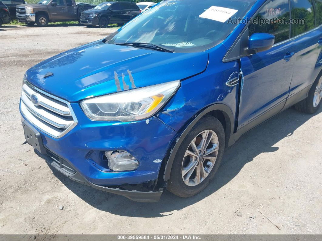 2017 Ford Escape Se Blue vin: 1FMCU0GD2HUF02888