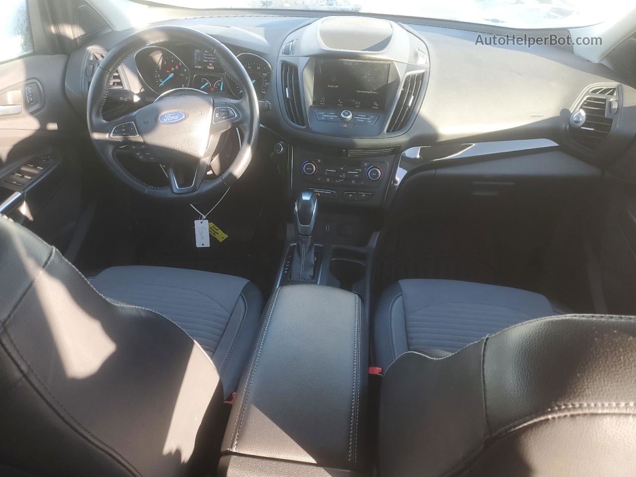 2019 Ford Escape Se White vin: 1FMCU0GD2KUA29873