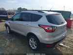 2017 Ford Escape Se Silver vin: 1FMCU0GD3HUC71788