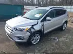 2017 Ford Escape Se Silver vin: 1FMCU0GD3HUC71788