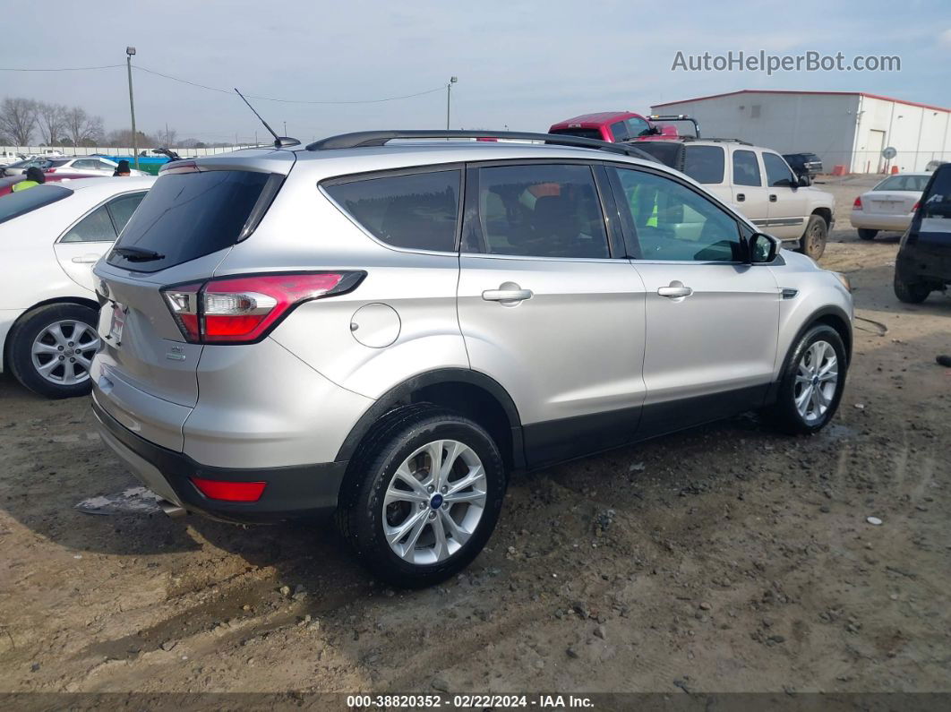 2017 Ford Escape Se Silver vin: 1FMCU0GD3HUC71788