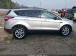 2017 Ford Escape Se Silver vin: 1FMCU0GD3HUC71788