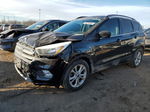 2017 Ford Escape Se Черный vin: 1FMCU0GD3HUD46070