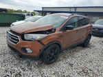 2017 Ford Escape Se Orange vin: 1FMCU0GD3HUD74872