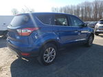 2017 Ford Escape Se Blue vin: 1FMCU0GD3HUE75622