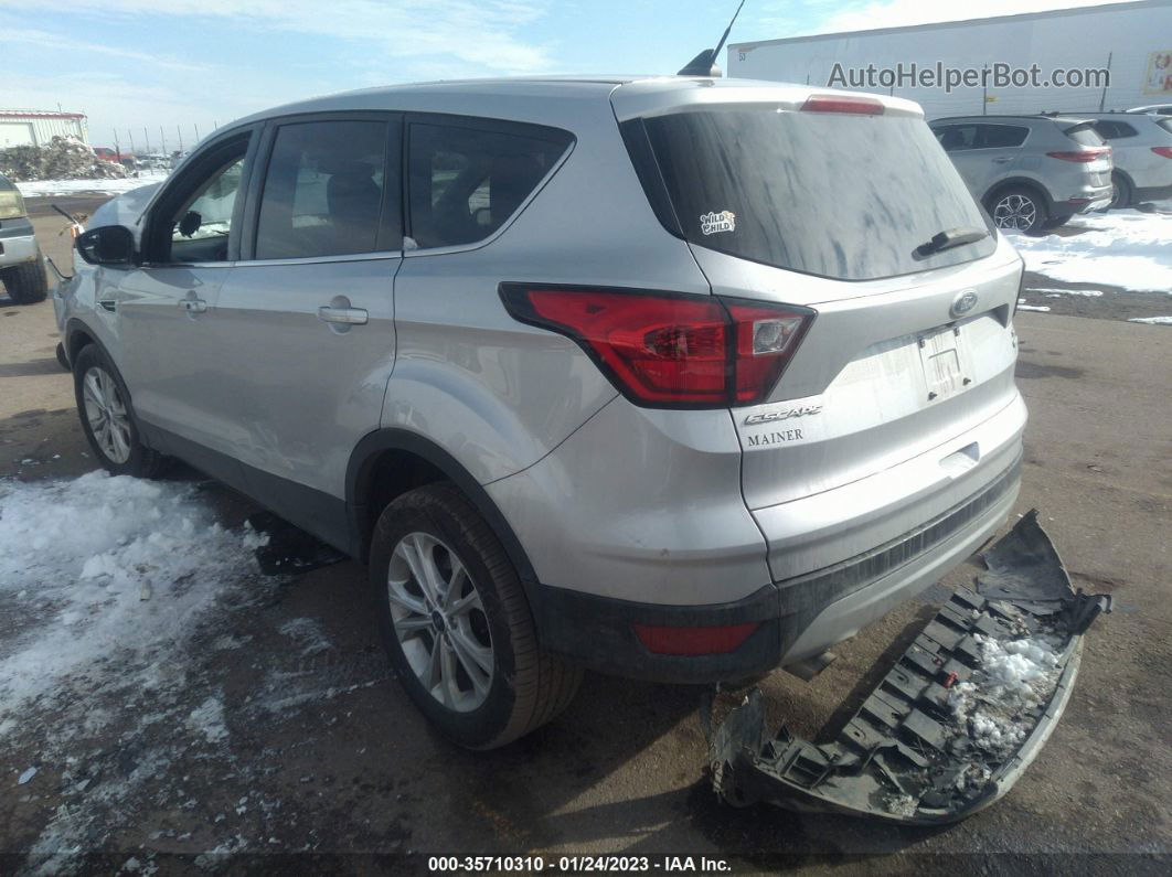 2019 Ford Escape Se Серебряный vin: 1FMCU0GD3KUA62753