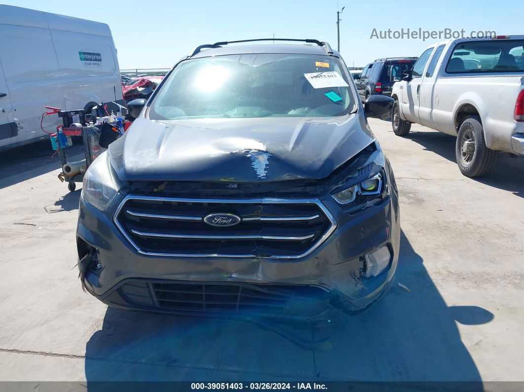 2019 Ford Escape Se Gray vin: 1FMCU0GD3KUC57235