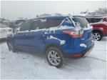 2017 Ford Escape Se Синий vin: 1FMCU0GD4HUB39641