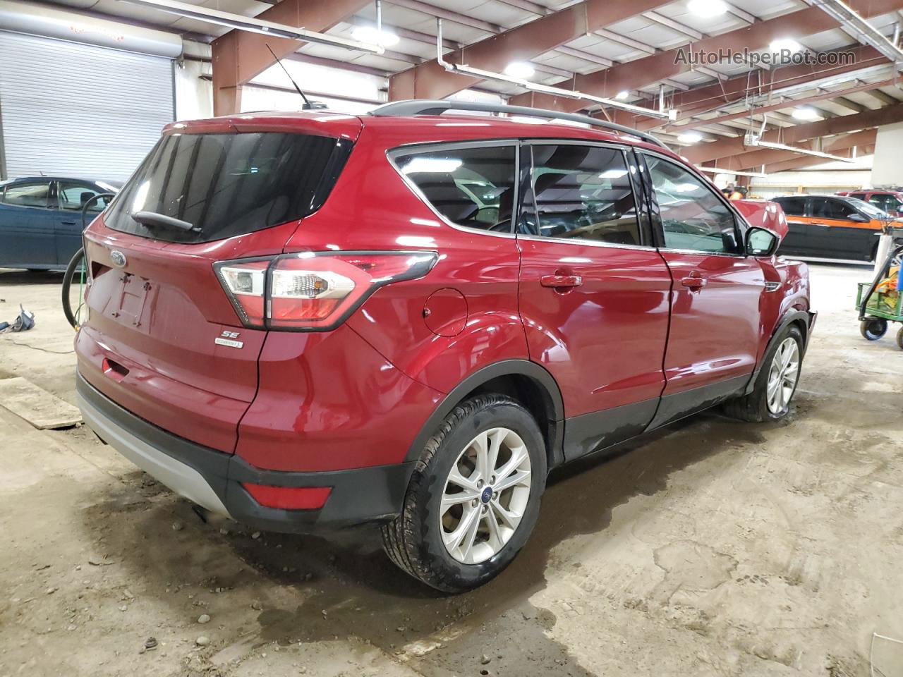 2017 Ford Escape Se Red vin: 1FMCU0GD4HUB40899