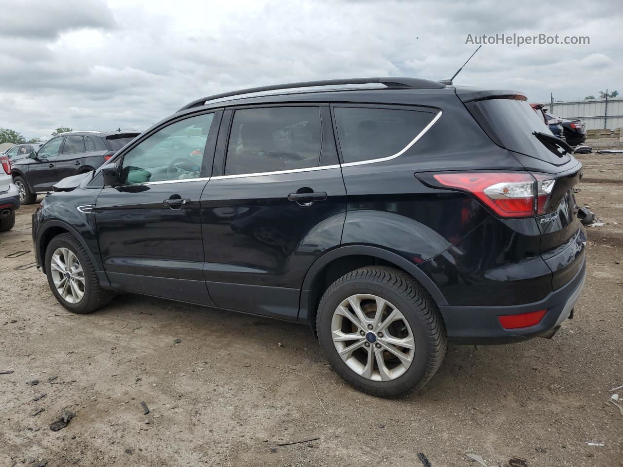 2017 Ford Escape Se Black vin: 1FMCU0GD4HUC21949