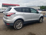 2017 Ford Escape Se Silver vin: 1FMCU0GD4HUE39115