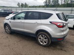 2017 Ford Escape Se Silver vin: 1FMCU0GD4HUE39115