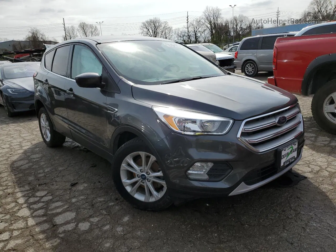 2019 Ford Escape Se Black vin: 1FMCU0GD4KUA54127