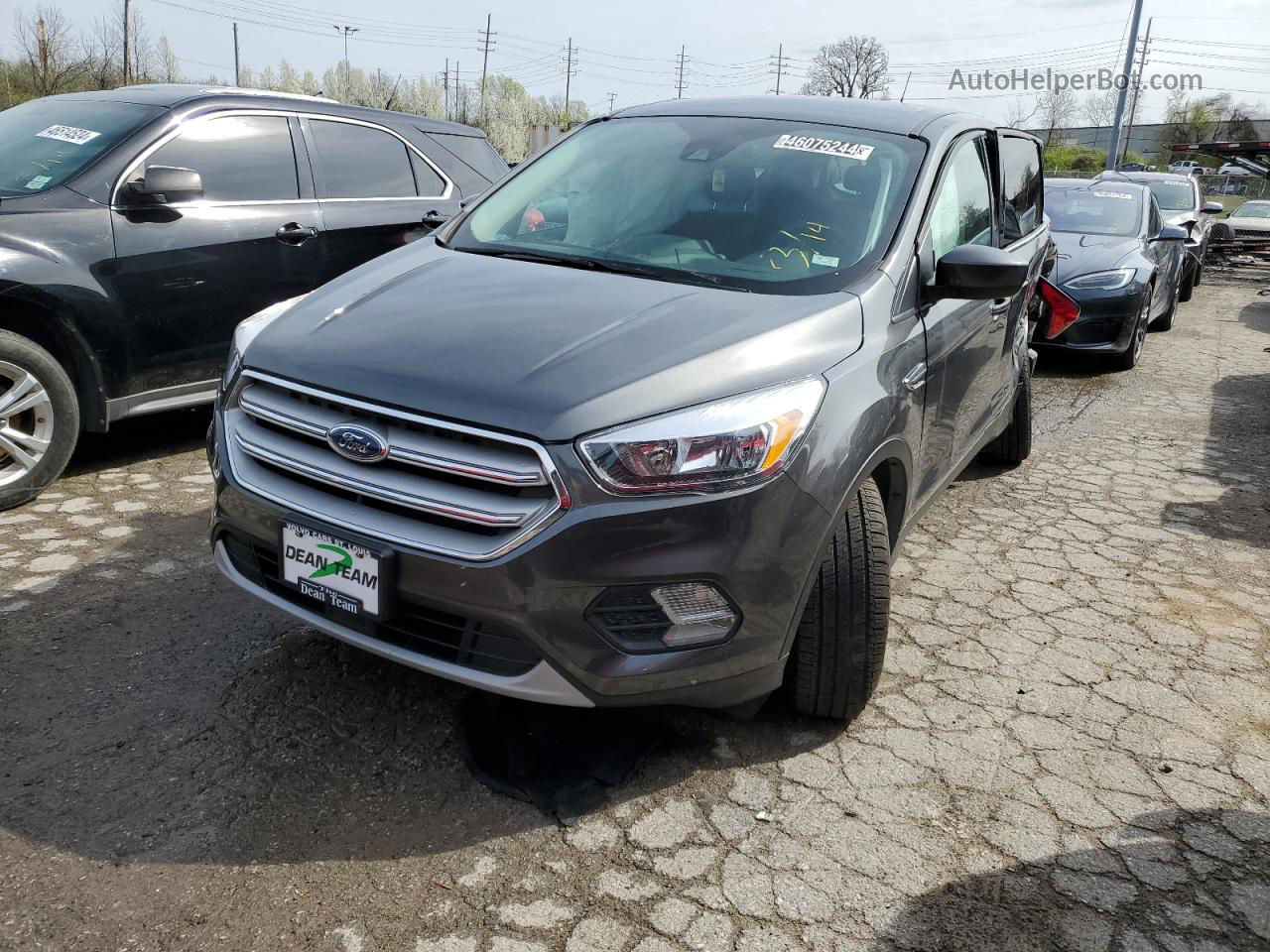 2019 Ford Escape Se Black vin: 1FMCU0GD4KUA54127