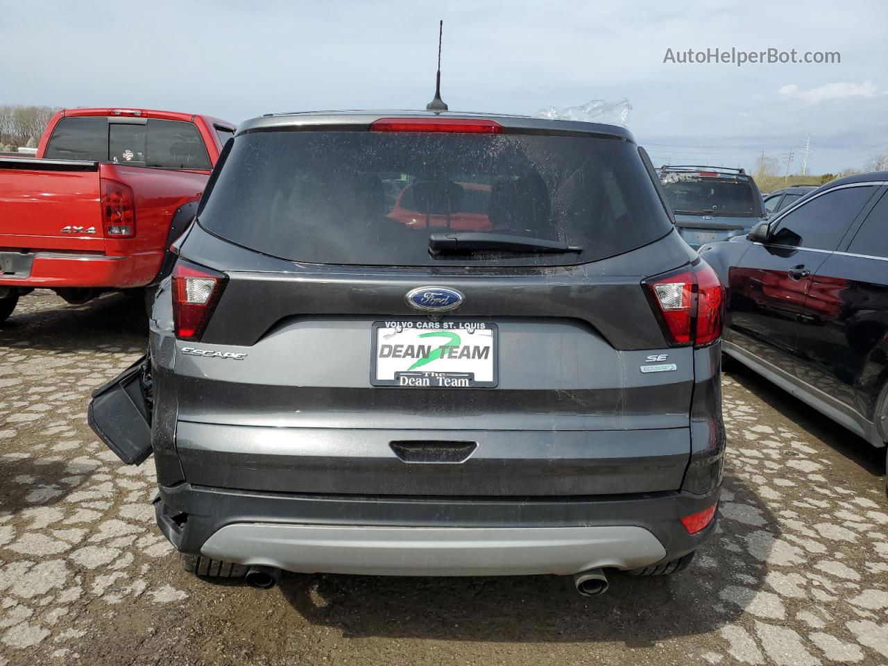 2019 Ford Escape Se Black vin: 1FMCU0GD4KUA54127