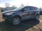 2017 Ford Escape Se Угольный vin: 1FMCU0GD5HUB58473