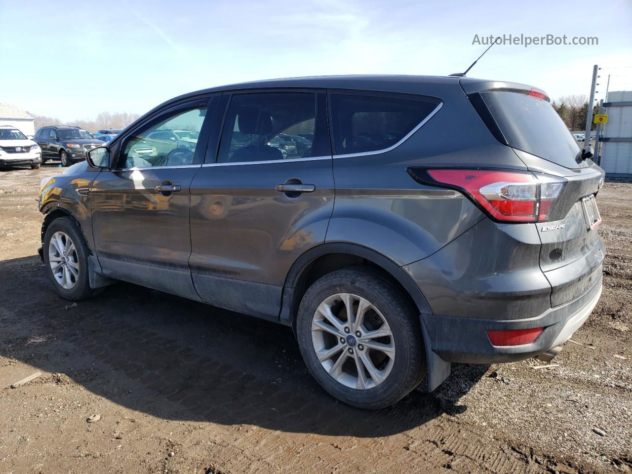 2017 Ford Escape Se Угольный vin: 1FMCU0GD5HUB58473