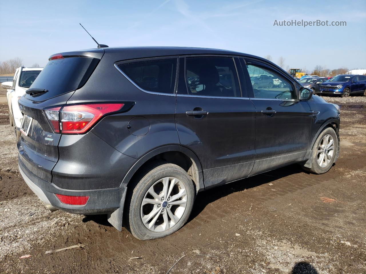 2017 Ford Escape Se Угольный vin: 1FMCU0GD5HUB58473