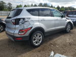 2017 Ford Escape Se Silver vin: 1FMCU0GD5HUD05827