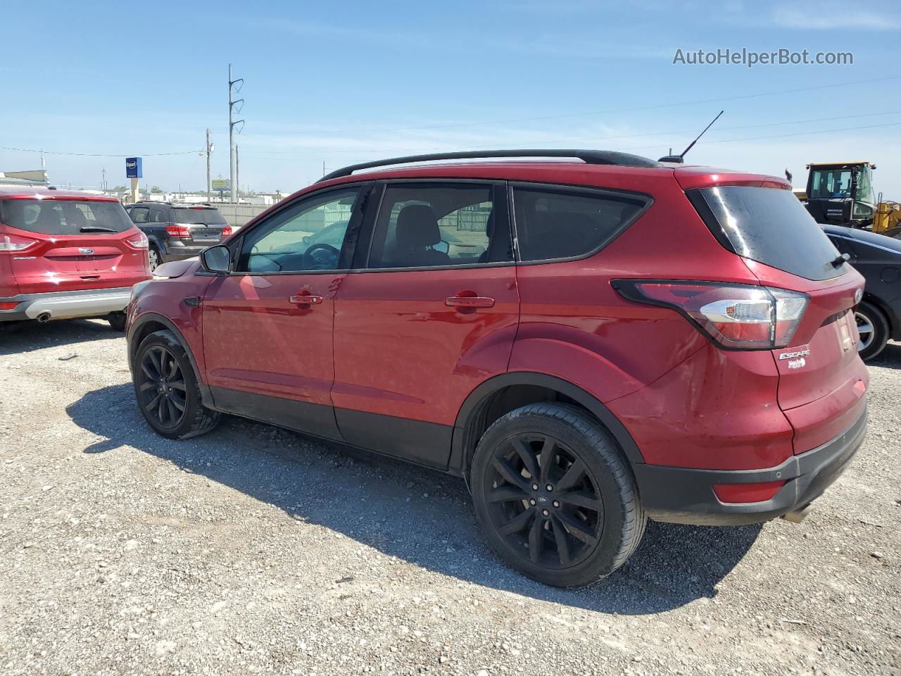 2017 Ford Escape Se Red vin: 1FMCU0GD5HUE94026