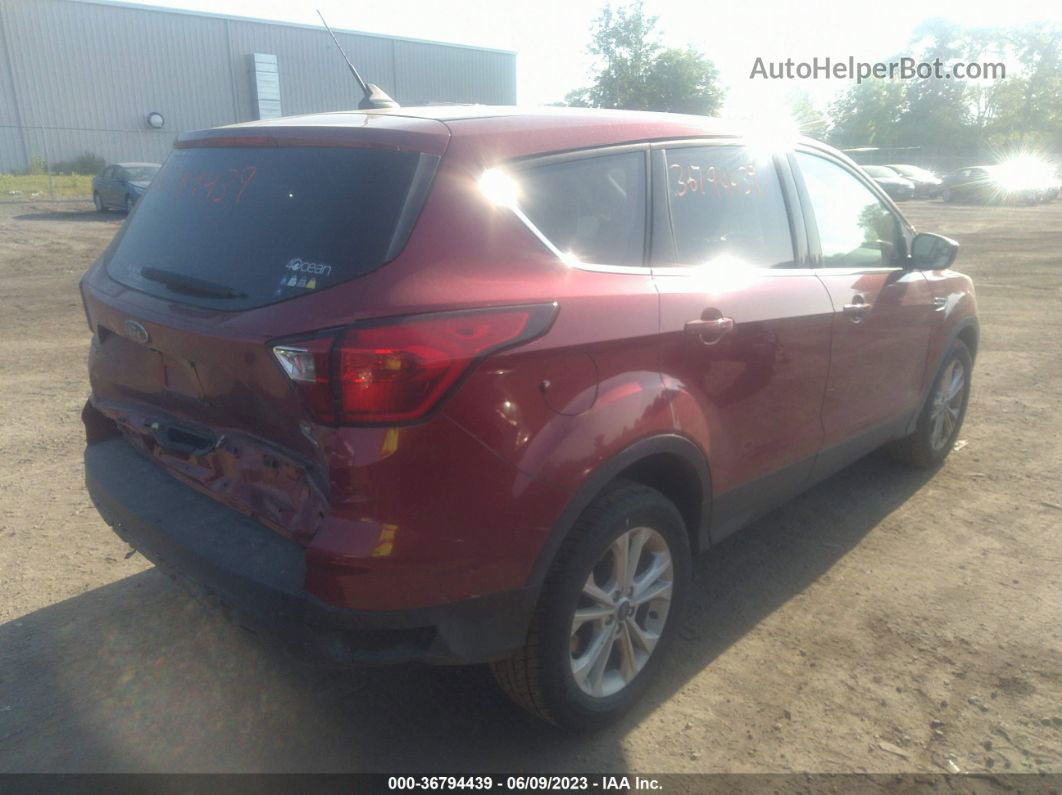 2019 Ford Escape Se Red vin: 1FMCU0GD5KUA17006