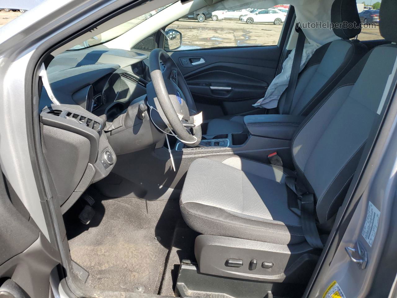 2019 Ford Escape Se Silver vin: 1FMCU0GD5KUA40026