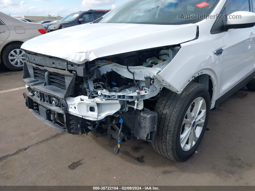 2019 Ford Escape Se White vin: 1FMCU0GD5KUA42083