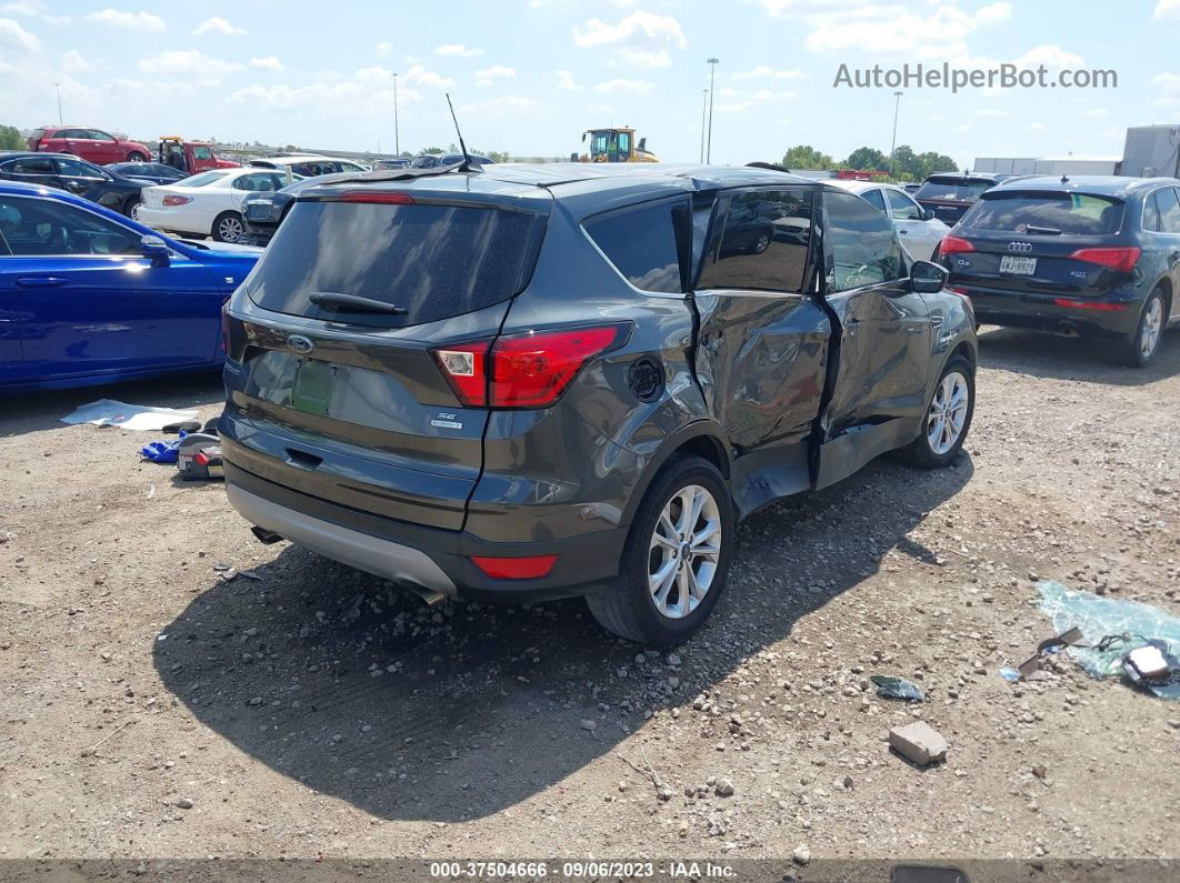 2019 Ford Escape Se Gray vin: 1FMCU0GD5KUA42651