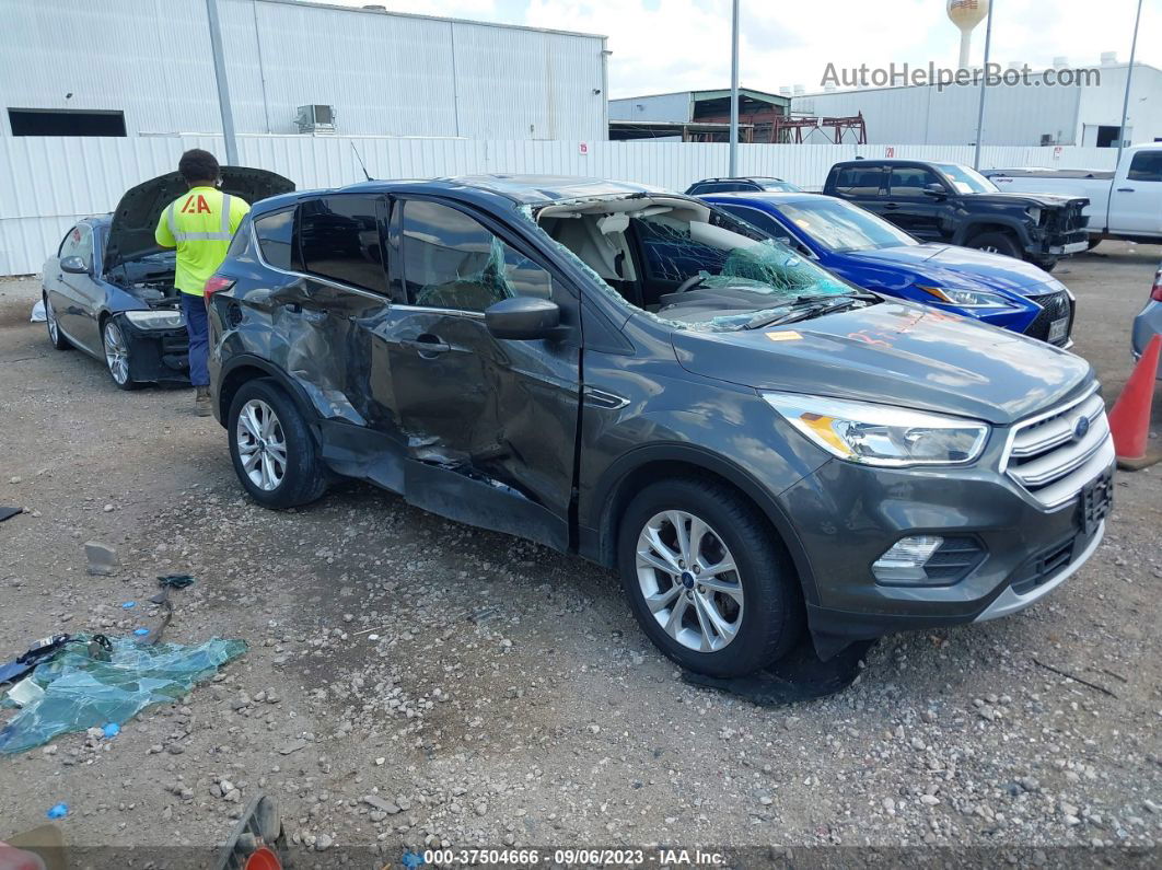 2019 Ford Escape Se Gray vin: 1FMCU0GD5KUA42651