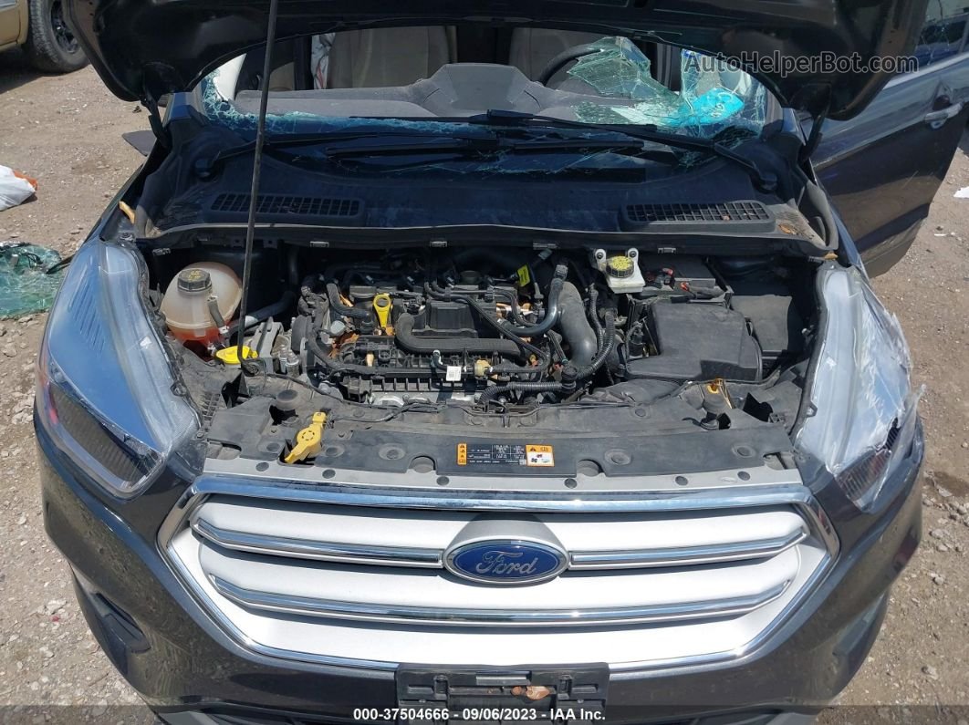 2019 Ford Escape Se Gray vin: 1FMCU0GD5KUA42651