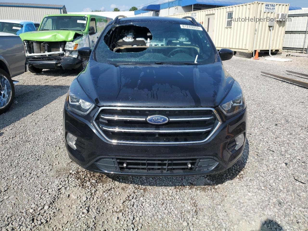 2019 Ford Escape Se Black vin: 1FMCU0GD5KUA58736