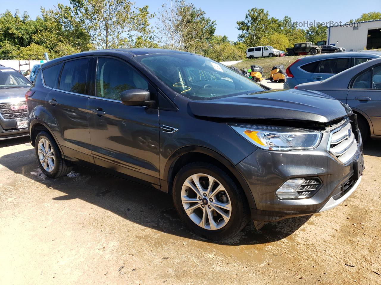 2019 Ford Escape Se Charcoal vin: 1FMCU0GD5KUB59274