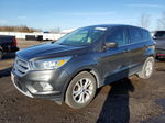 2017 Ford Escape Se Gray vin: 1FMCU0GD6HUA43896