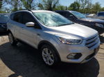 2017 Ford Escape Se Silver vin: 1FMCU0GD6HUB57445