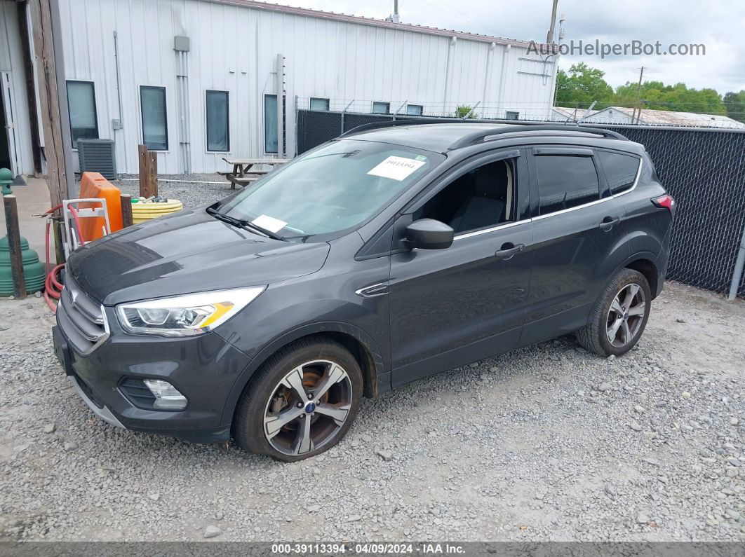 2017 Ford Escape Se Gray vin: 1FMCU0GD6HUD18635