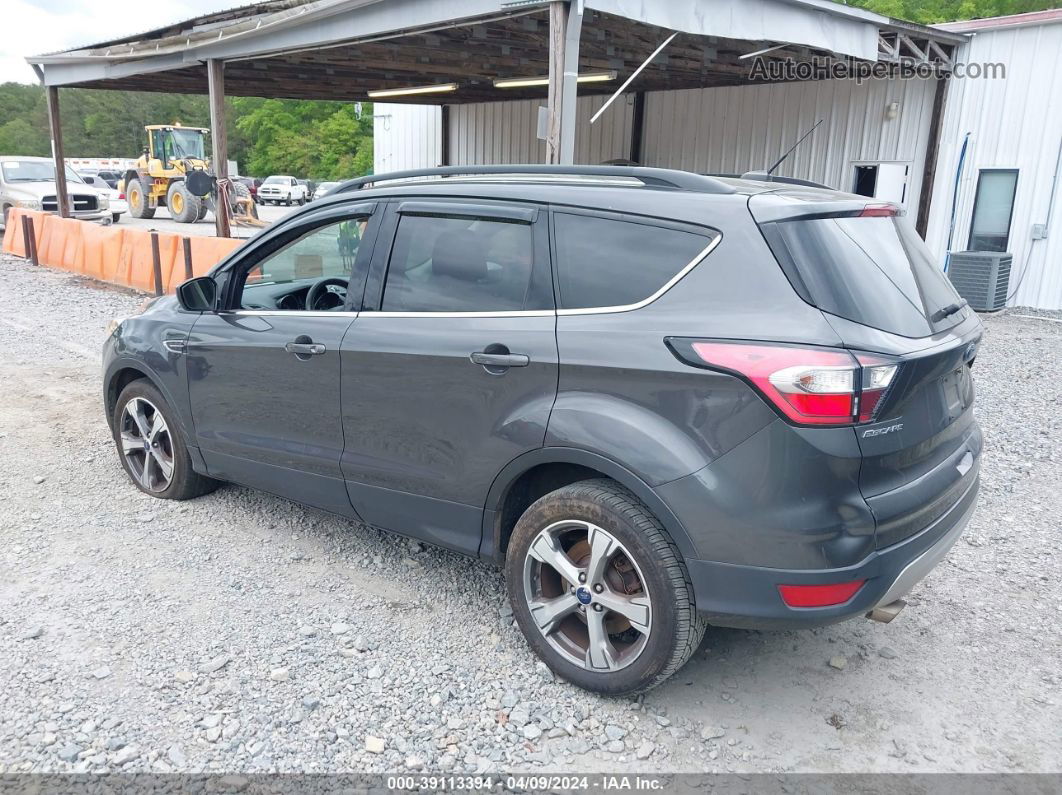 2017 Ford Escape Se Gray vin: 1FMCU0GD6HUD18635