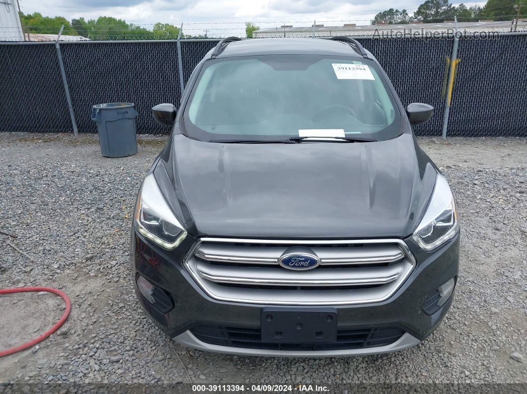 2017 Ford Escape Se Gray vin: 1FMCU0GD6HUD18635