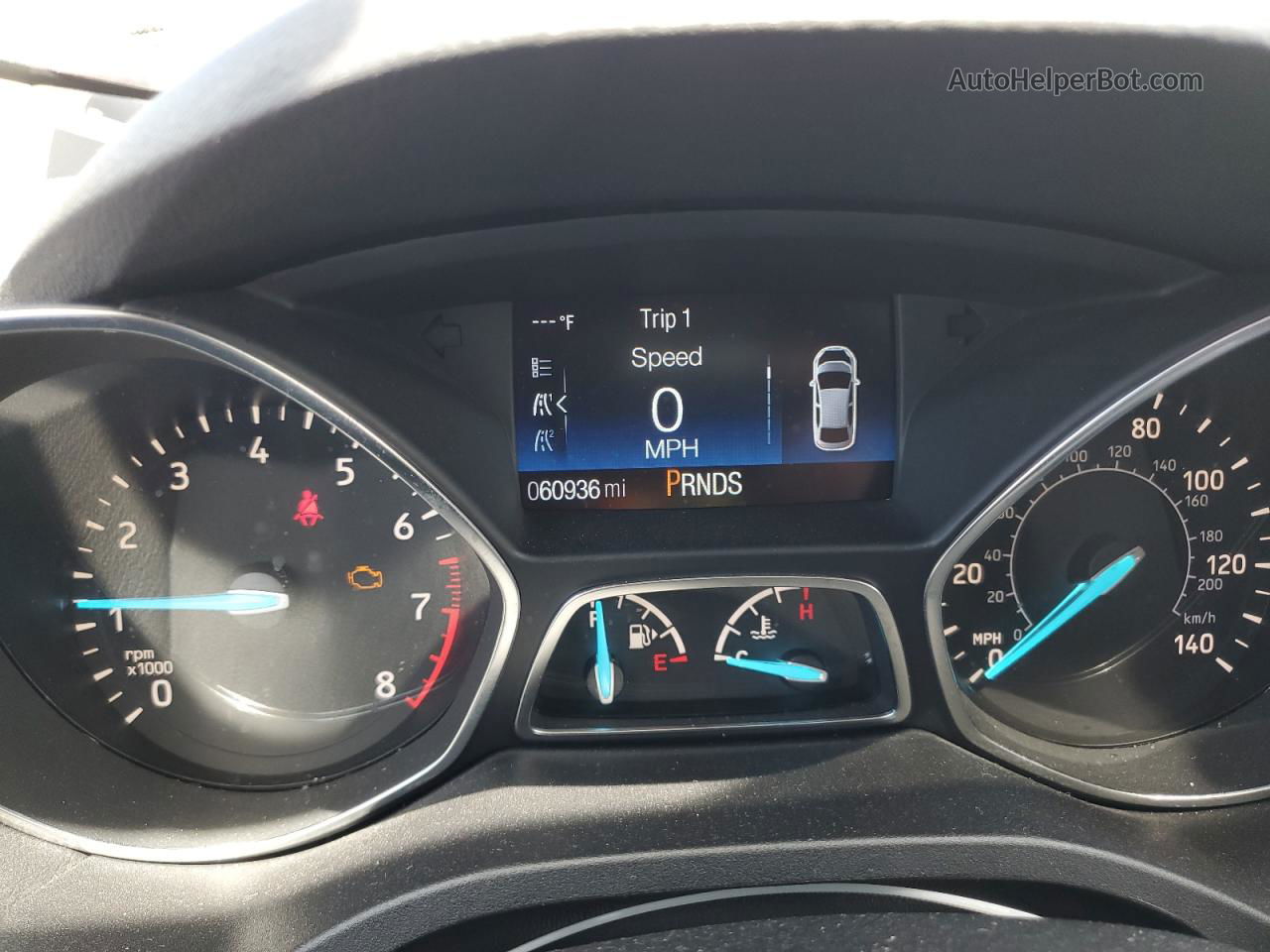 2017 Ford Escape Se Золотой vin: 1FMCU0GD6HUD38674