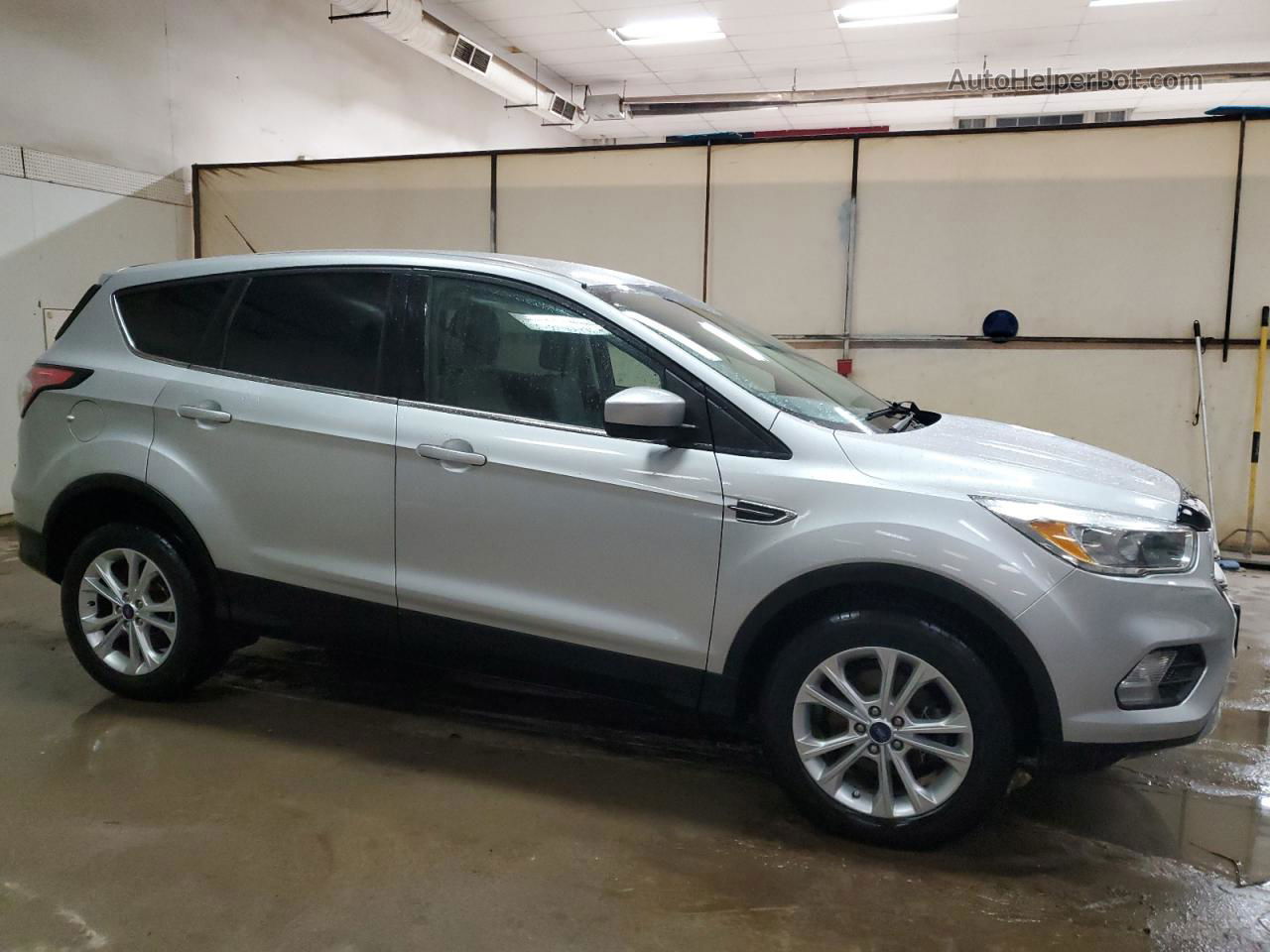 2017 Ford Escape Se Silver vin: 1FMCU0GD6HUE18833